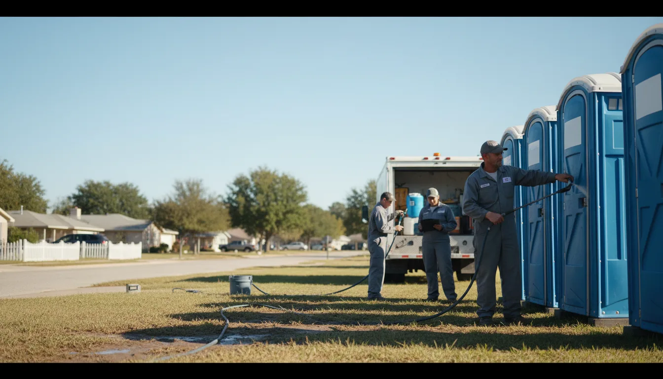 Long-Term Portable Toilet Rental in Moorhead, MS near me